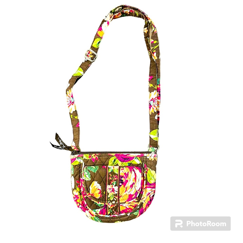 Vera Bradley Purse Brown Floral
